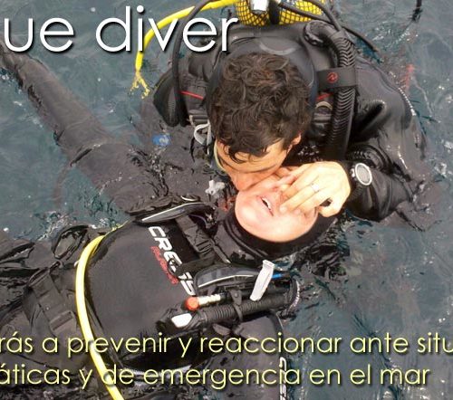 Buceo de rescate Rescue Diver Isub San Jose